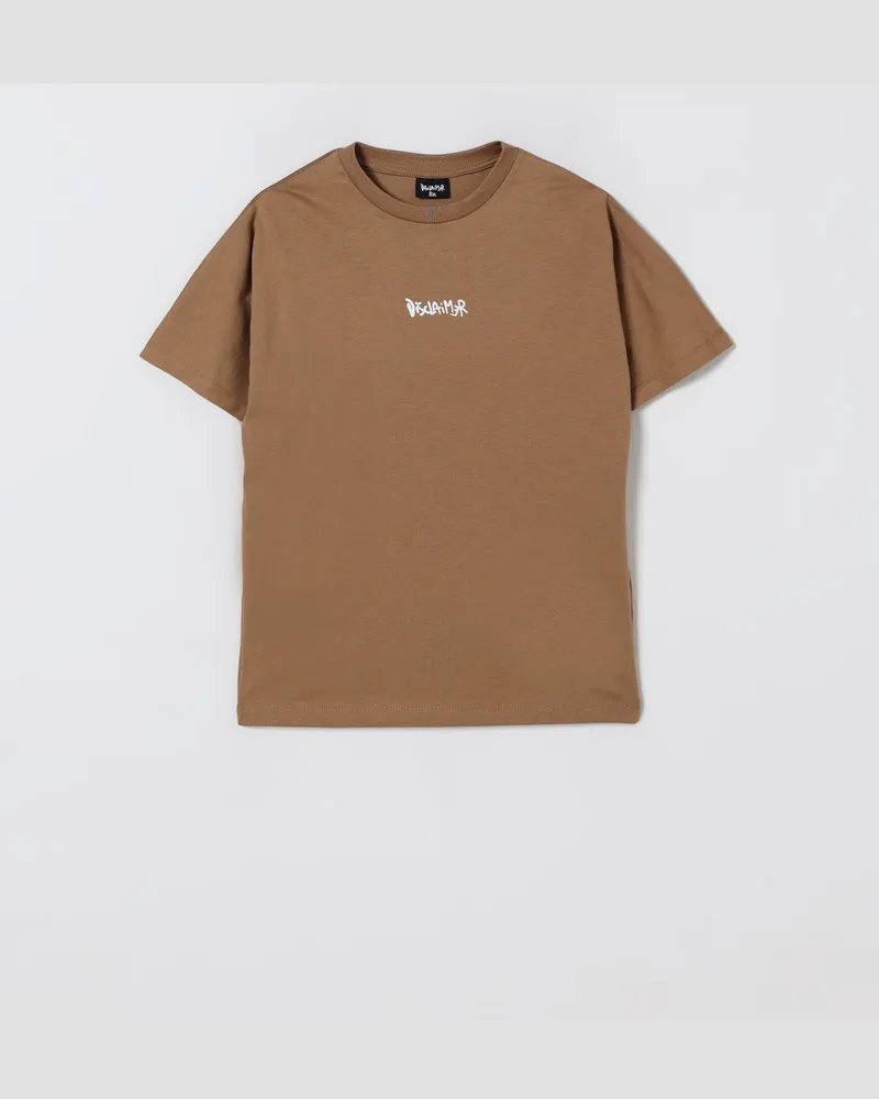 DISCLAIMER T-shirt kinder Braun