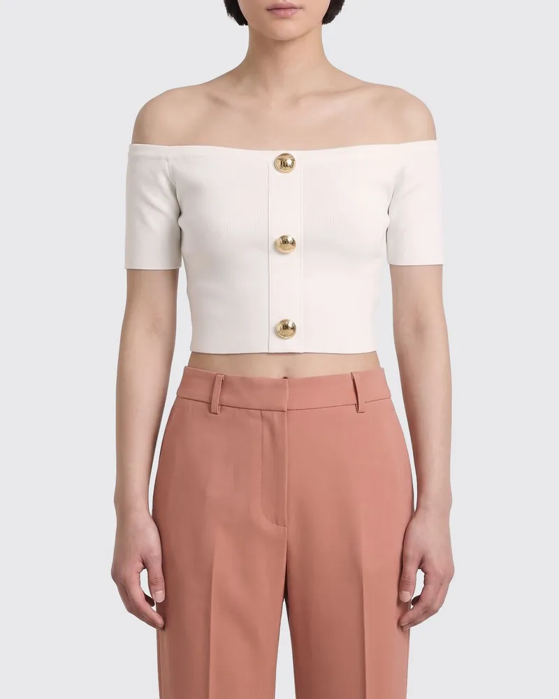 Elisabetta Franchi Top damen Ivory