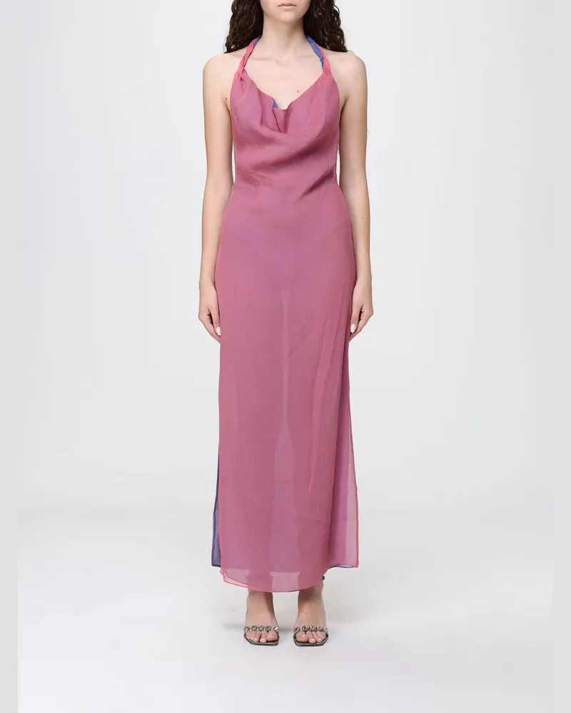 Giorgio Armani Kleid damen Korall