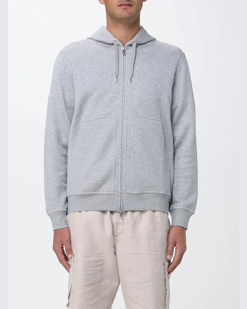 Brunello Cucinelli Sweatshirt herren Grau