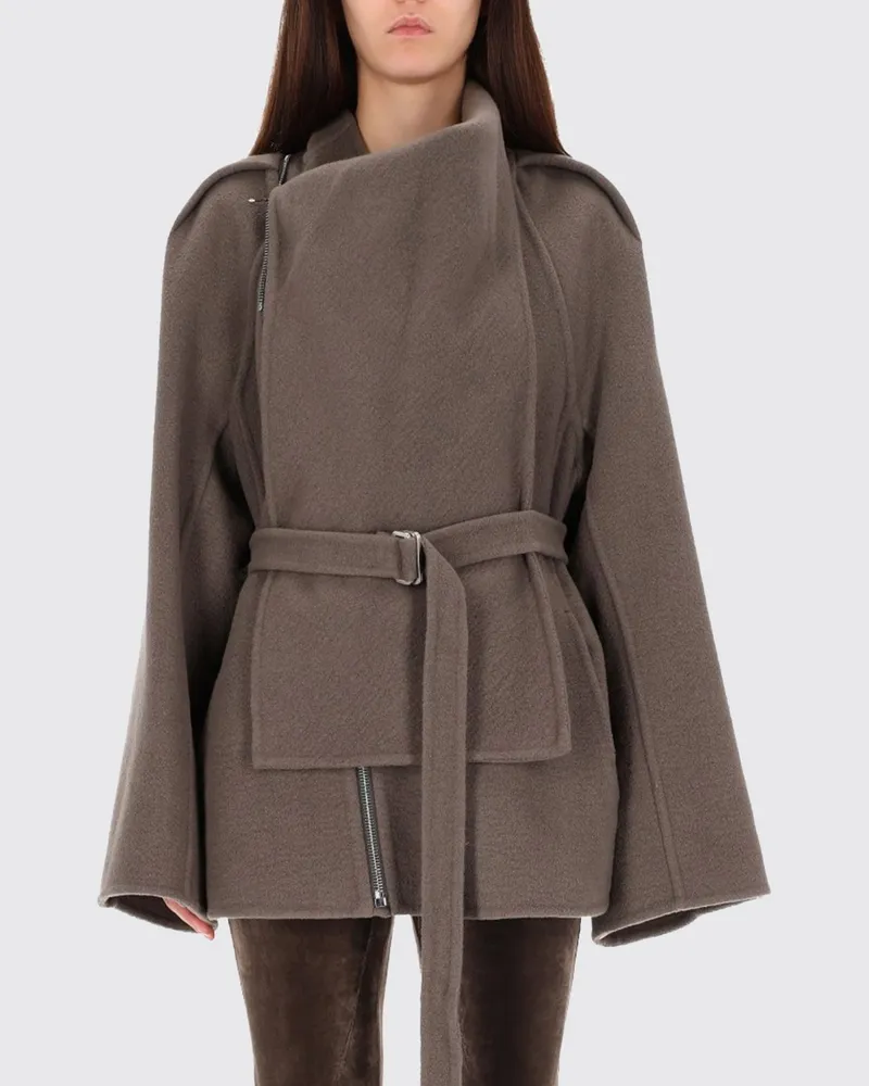 Rick Owens Trenchcoat damen Grau