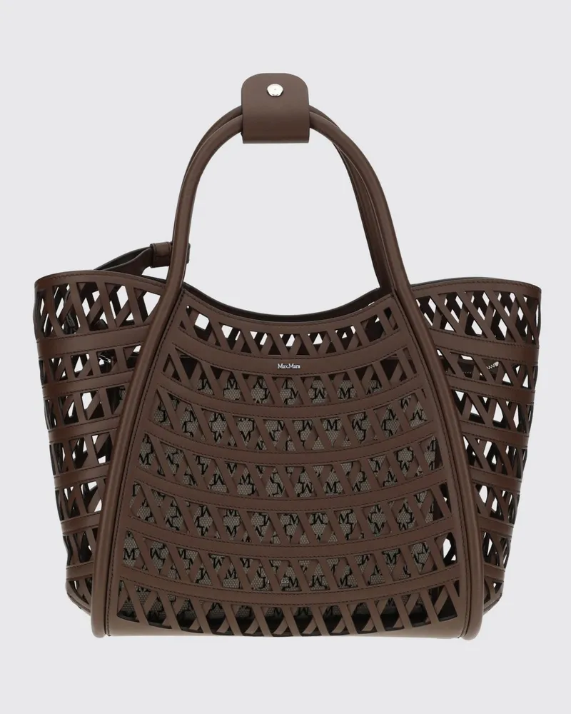Max Mara Handtasche damen Wallnuss