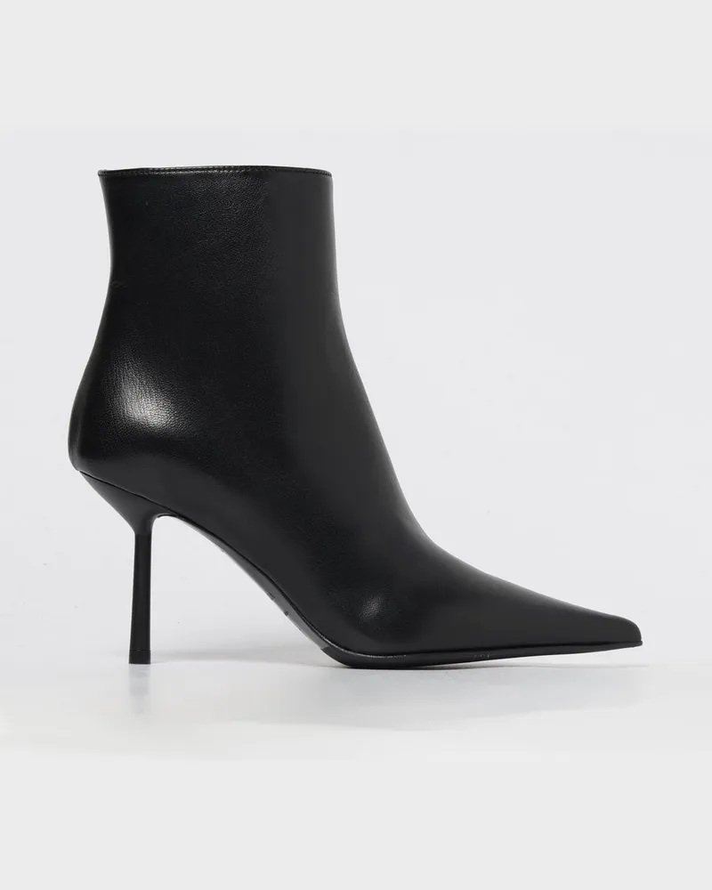 Le Silla Flache stiefeletten damen Schwarz