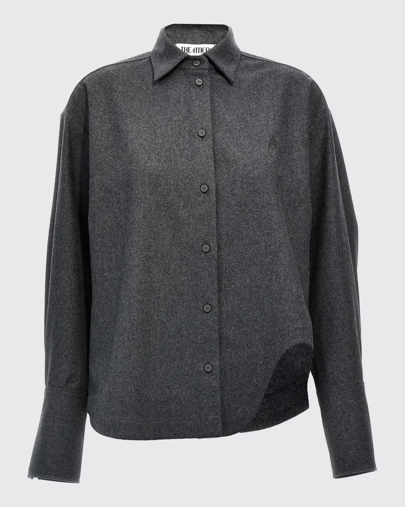 ATTICO Hemdbluse damen Grau