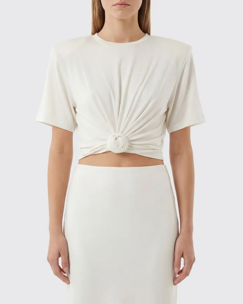 Magda Butrym T-shirt damen Cream