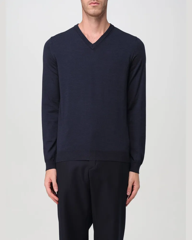 Zanone Pullover herren Blau
