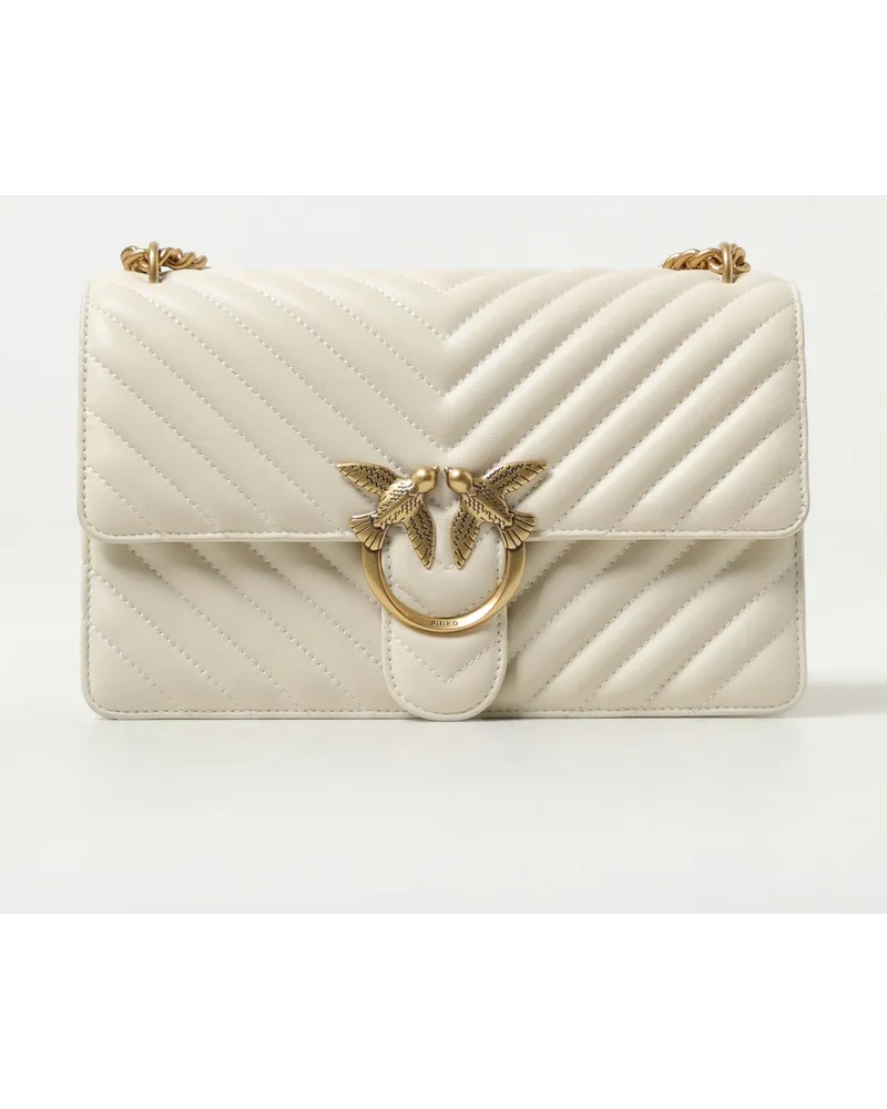 Pinko Schultertasche damen Weiß