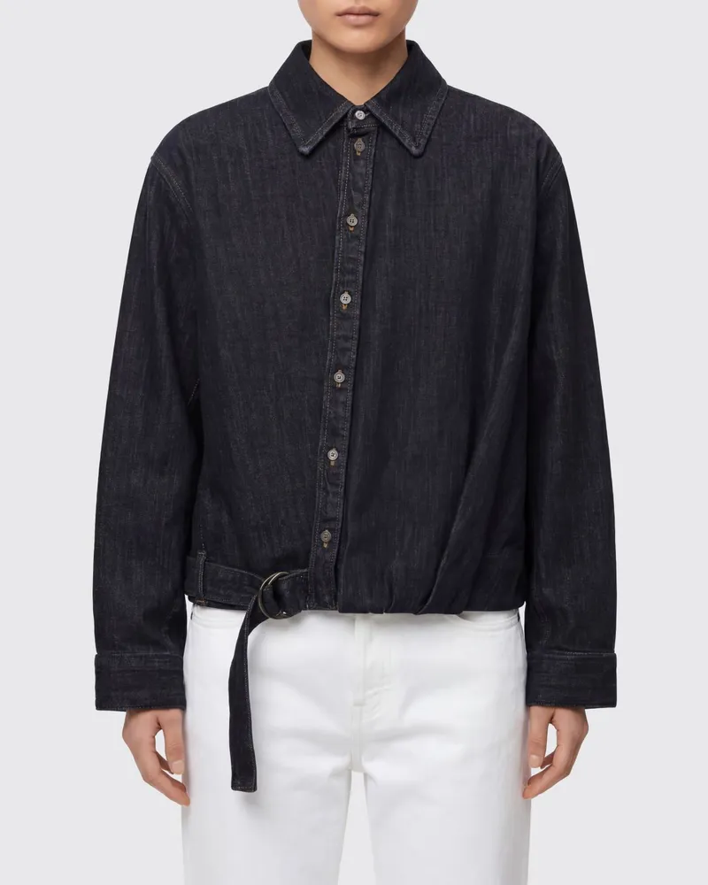 Loewe Hemdbluse damen Blau