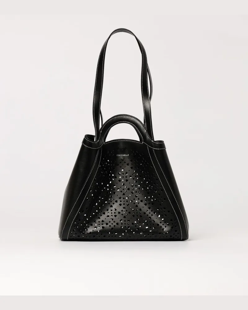 Coccinelle Schultertasche damen Schwarz