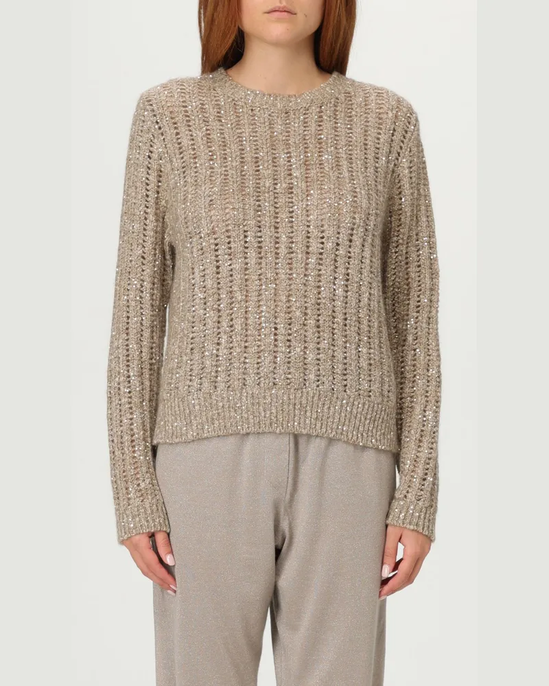 Brunello Cucinelli Pullover damen Beige