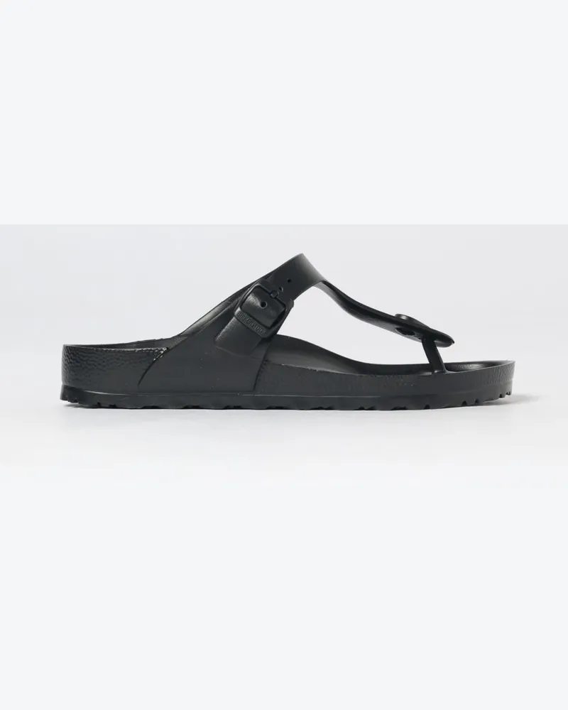 Birkenstock Gizeh EVA Zehenstegsandalen von aus EVA-Gummi mit verstellbarem Riemen Schwarz