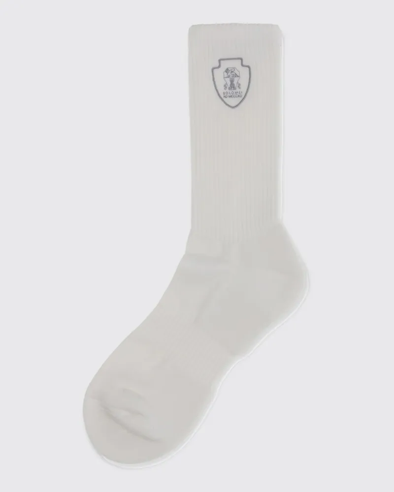 Brunello Cucinelli Socken herren Weiß