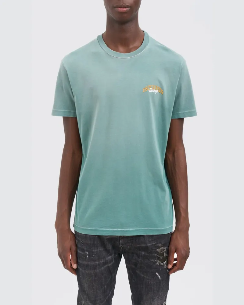 Dsquared2 T-shirt herren Grün