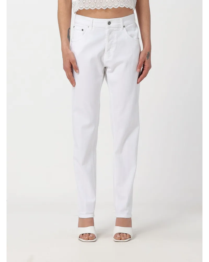 Dondup Hose damen Weiß