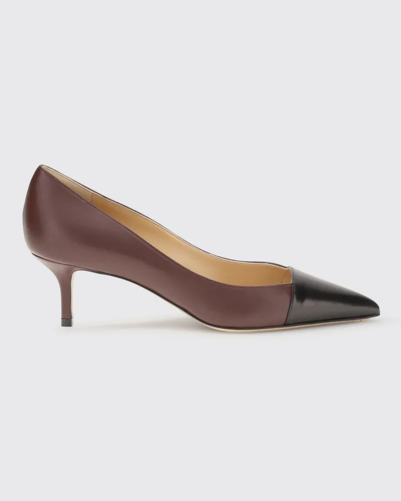 Francesco Russo Schuhe damen Burgunderrot