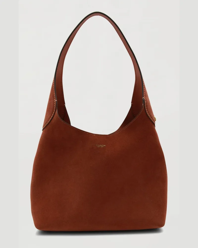 Coach Schultertasche damen Mud