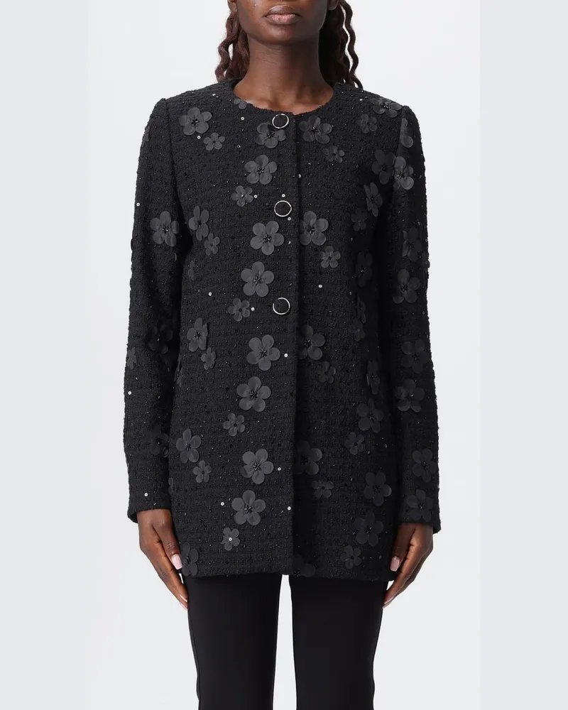 Twin-Set Mantel damen Schwarz