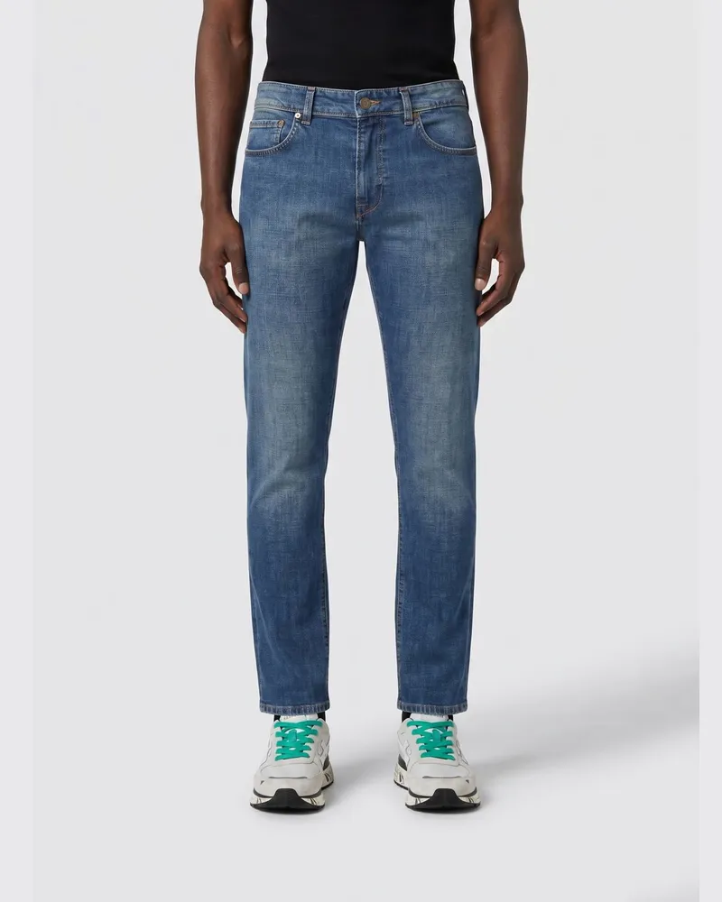 Incotex Hose herren Blau