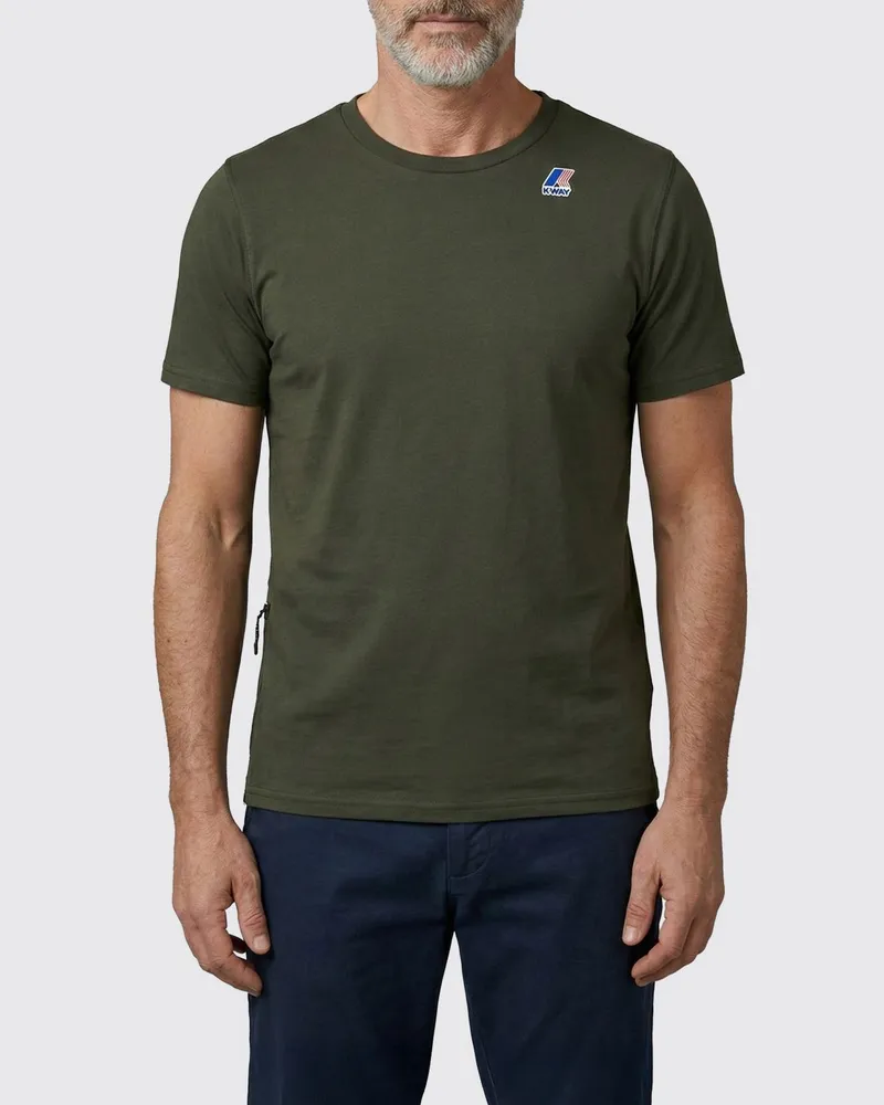 K-Way T-shirt herren Grün