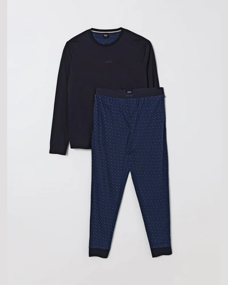 HUGO BOSS Pyjamas herren Blau