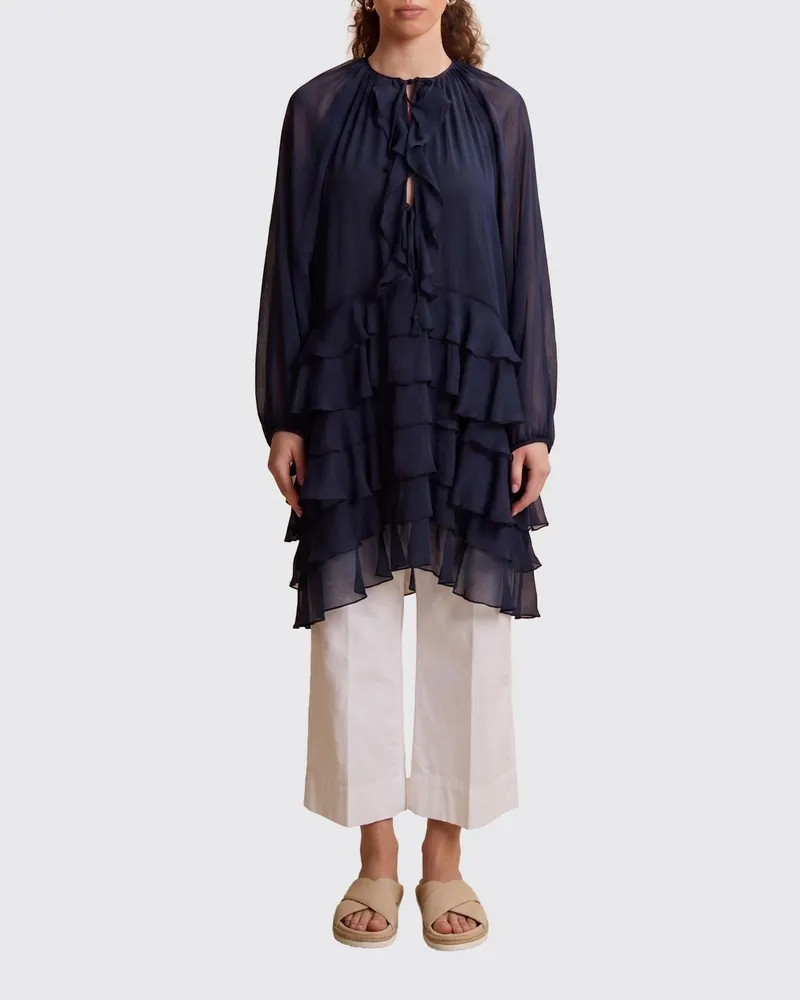 La Martina Kleid damen Navy