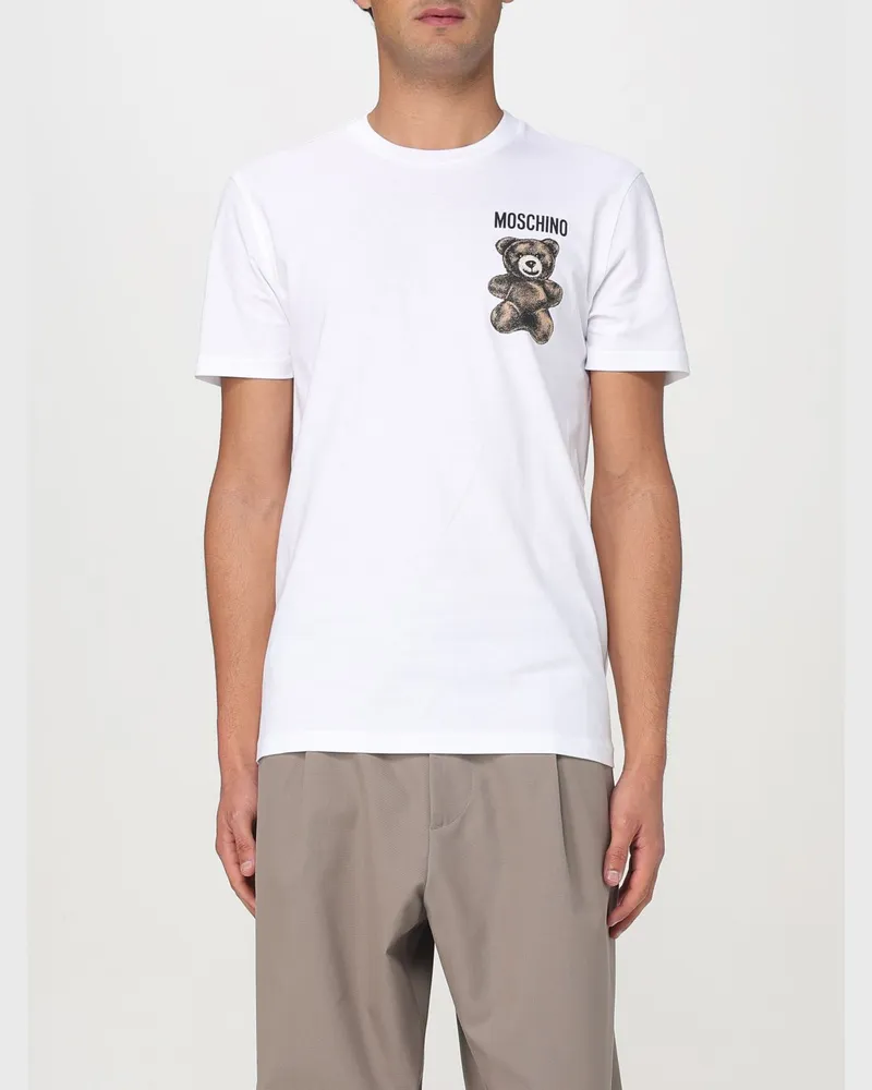 Moschino T-shirt herren Weiß