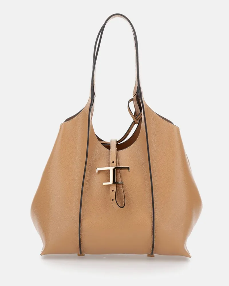 TOD'S Schultertasche damen Beige