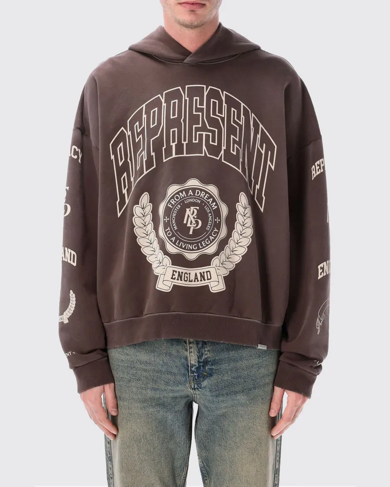 REPRESENT Sweatshirt herren Schwarz