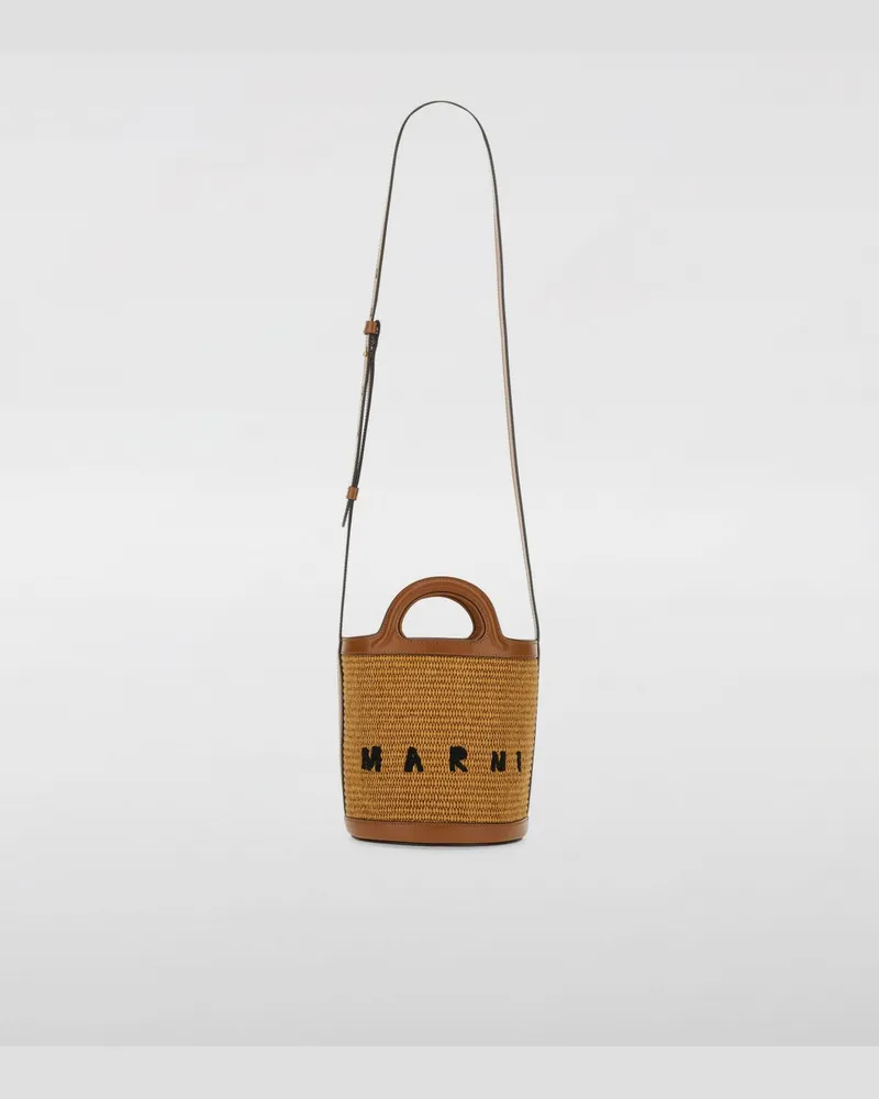 Marni Schultertasche damen Braun
