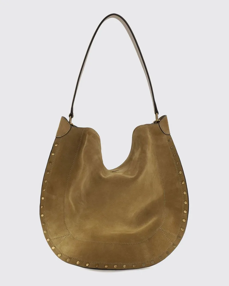 Isabel Marant Schultertasche damen Taubengrau