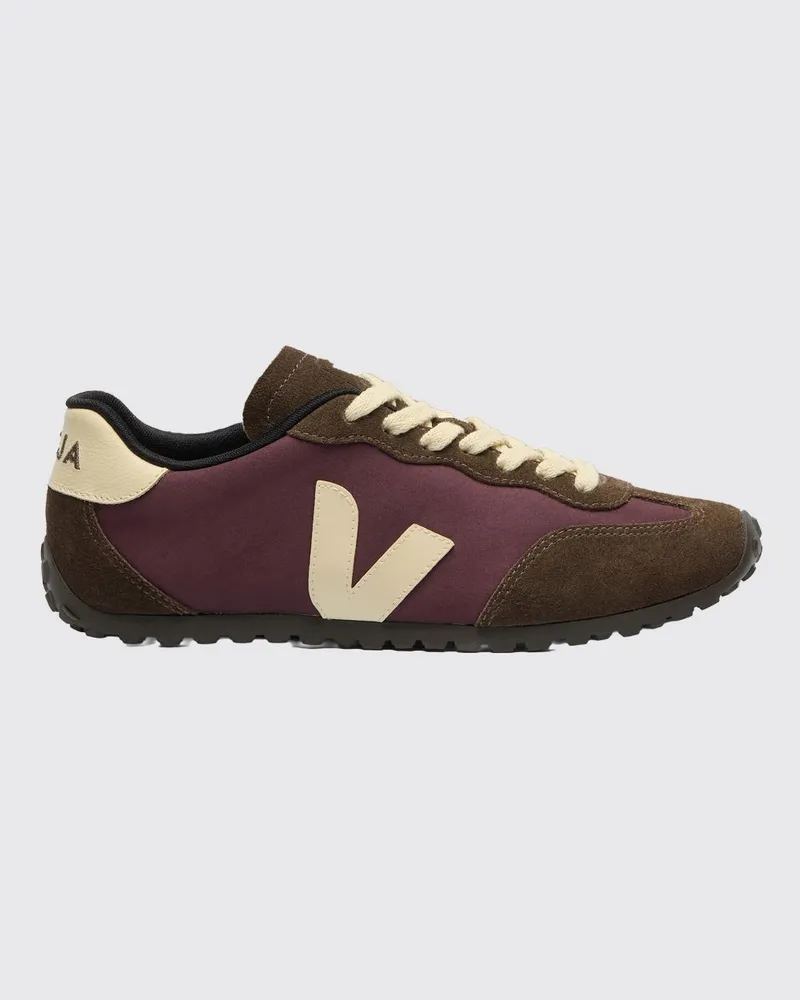 VEJA Low-Top-Sneakers GT aus Nolyn und Wildleder mit kontrastierendem V-Logo Amarant