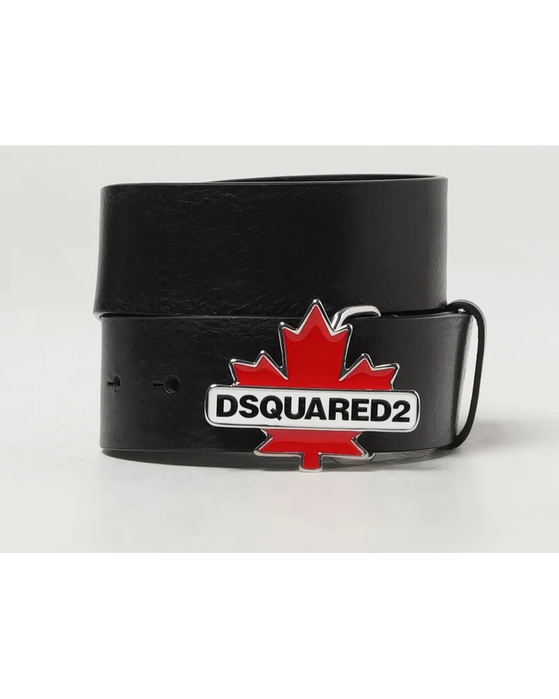 Dsquared2 Gürtel Schwarz