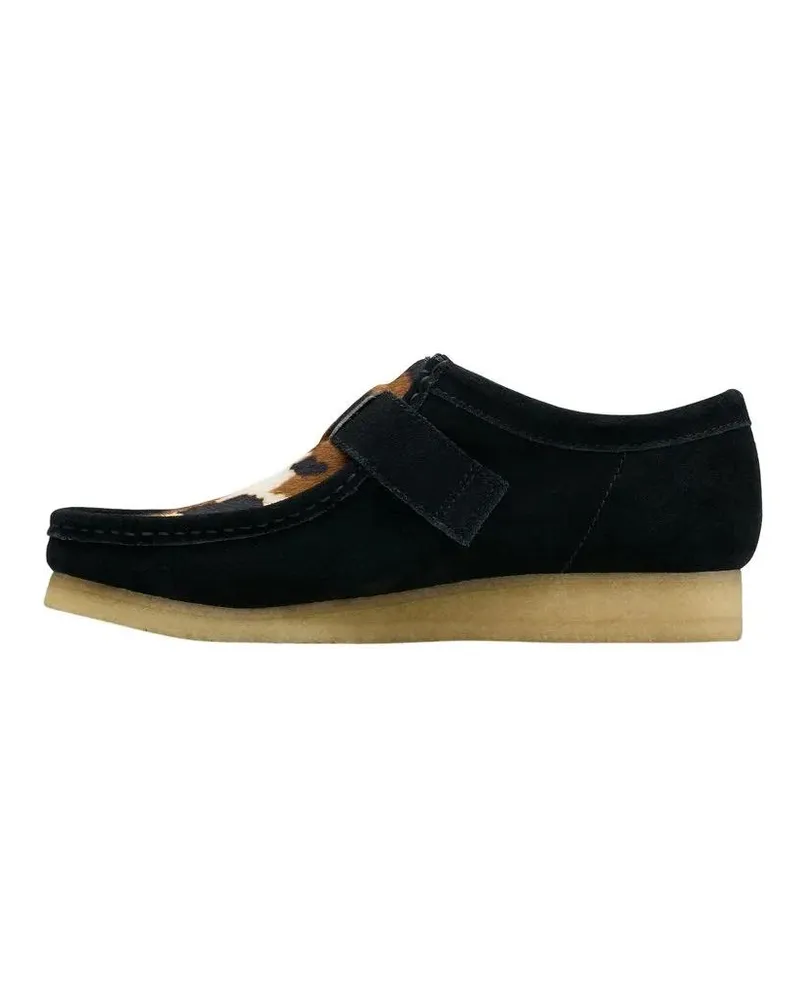 Clarks Low-Top Sneaker Sneakers Wallabee Buckle Nere bunt Bunt
