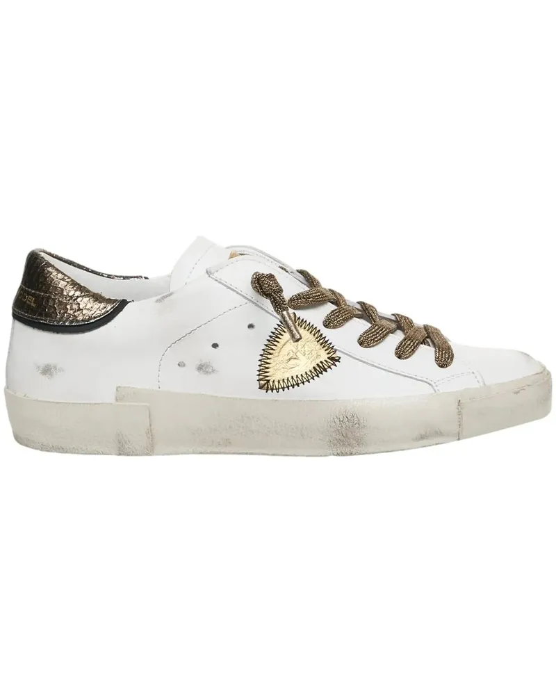 Philippe Model Low-Top Sneaker Sneakers 'Prsx Low' weiß Weiß