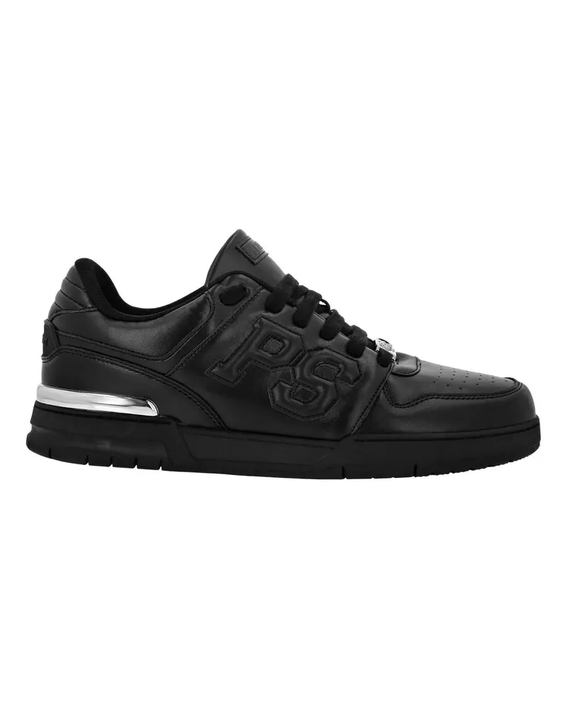 Philipp Plein Low-Top Sneaker Lo-Top Turnschuhe schwarz Schwarz