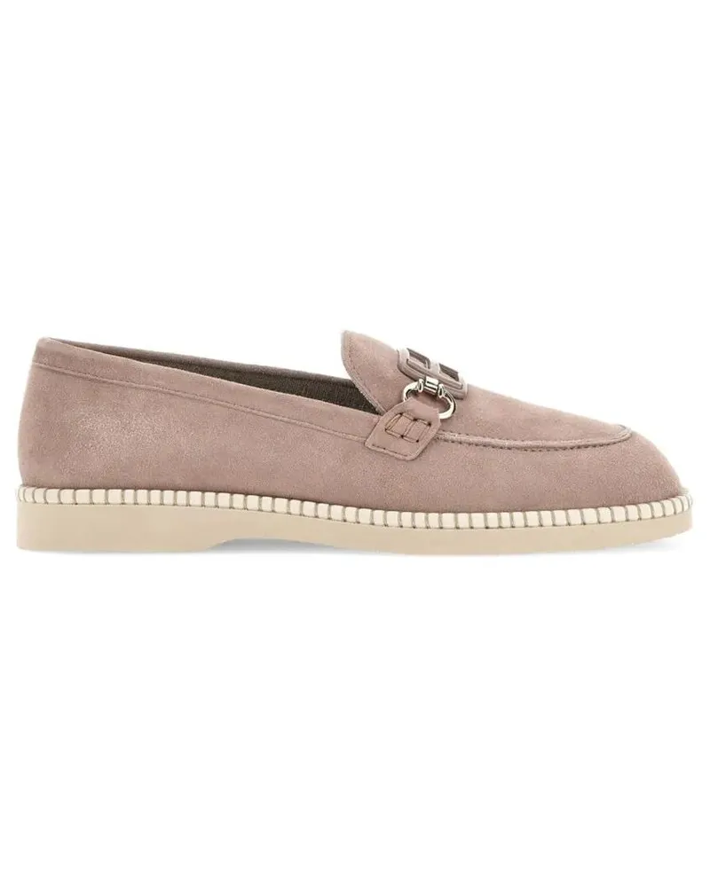 Hogan Low Beige Moccasin beige Beige