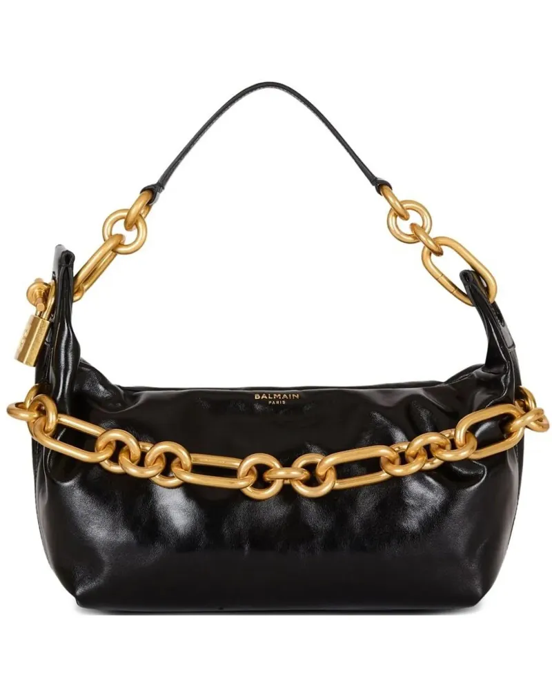 Balmain Hobo Bags Bags Black schwarz Schwarz