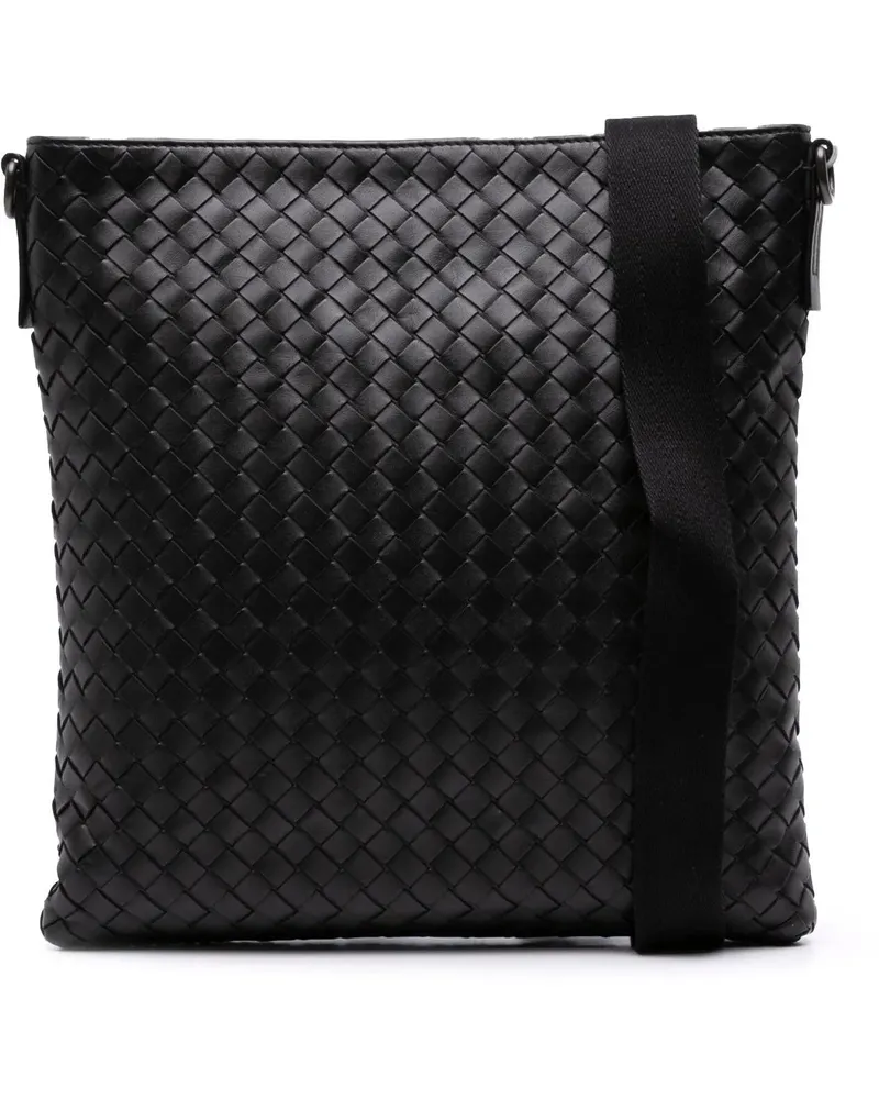 Bottega Veneta Hobo Bags Nappa Intrecciato VN Crossbody schwarz Schwarz
