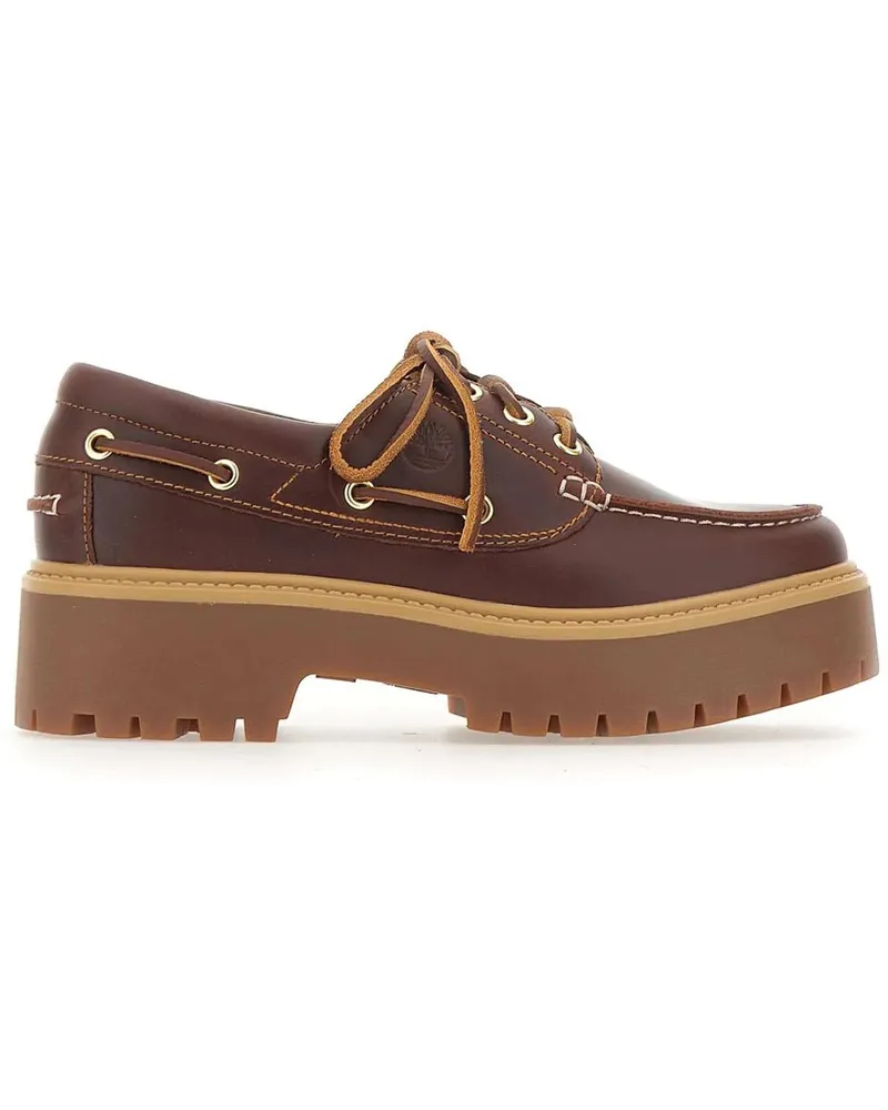 Timberland Loafer Dames STONE STREET BOAT SHOE rot Rot