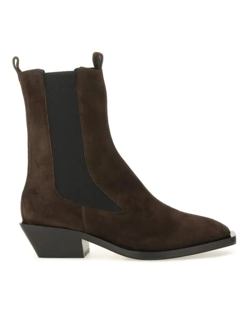 aeyde Stiefel Suede Boot braun Braun
