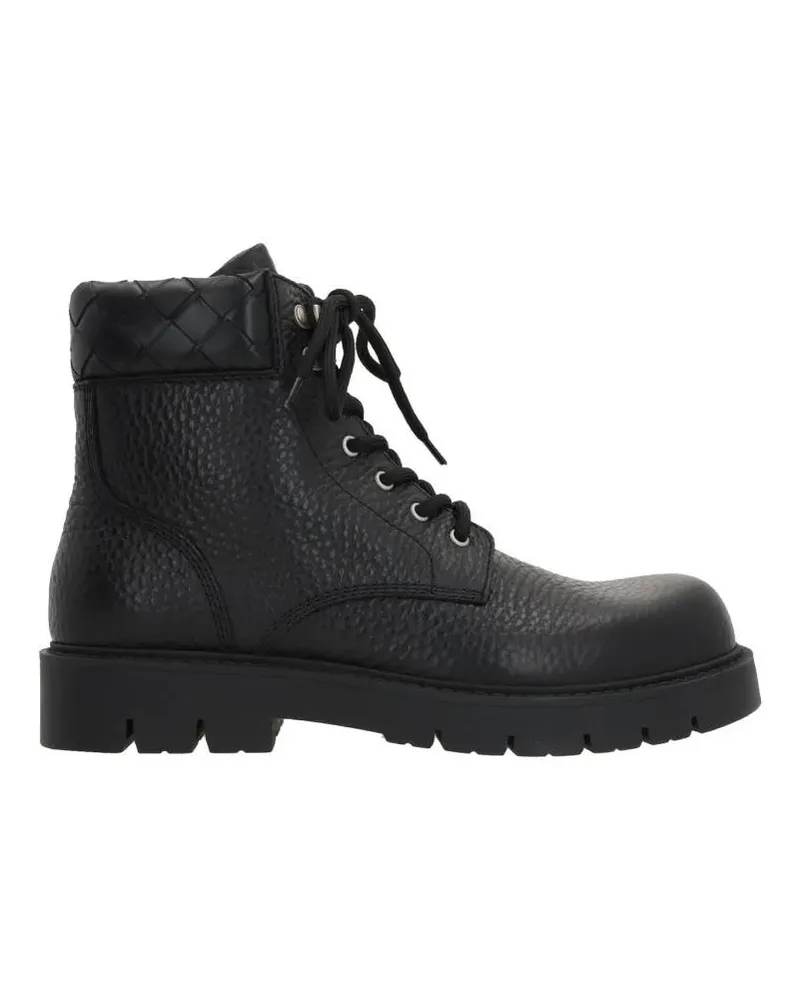 Bottega Veneta Stiefel Haddock Ankle Boots schwarz Schwarz
