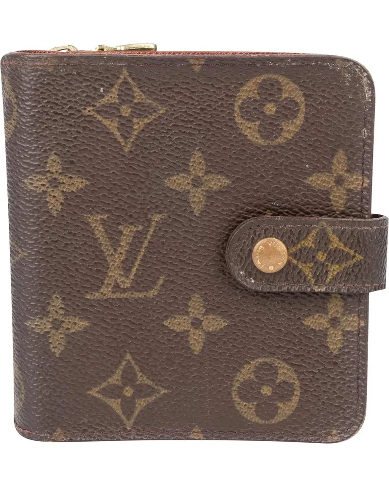 Louis Vuitton Portemonnaie  Canvas Monogram Clip Wallet bunt Bunt