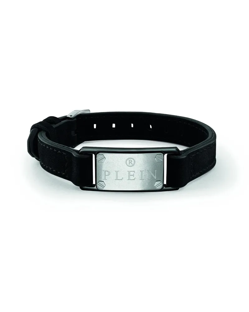 Philipp Plein Armbänder Armband $Kull Bones black Schwarz