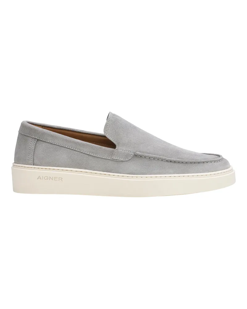 Aigner Slipper & Pantoletten Loafers ROBERTO 2B grau Grau