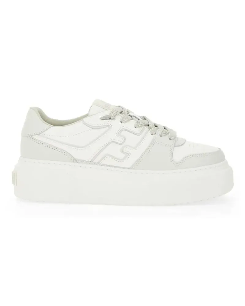 Fendi Low-Top Sneaker " Match" Lace-Up Sneaker weiß Weiß