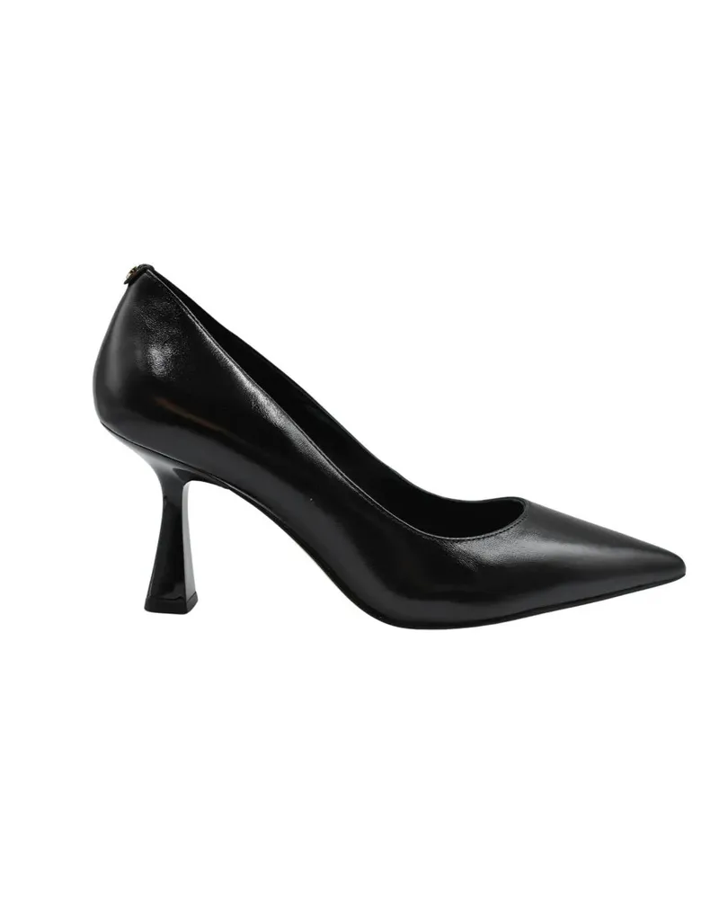 Michael Kors Hohe Schuhe Pointed-Toe Heels With Sculpted Block Heel Design schwarz Schwarz