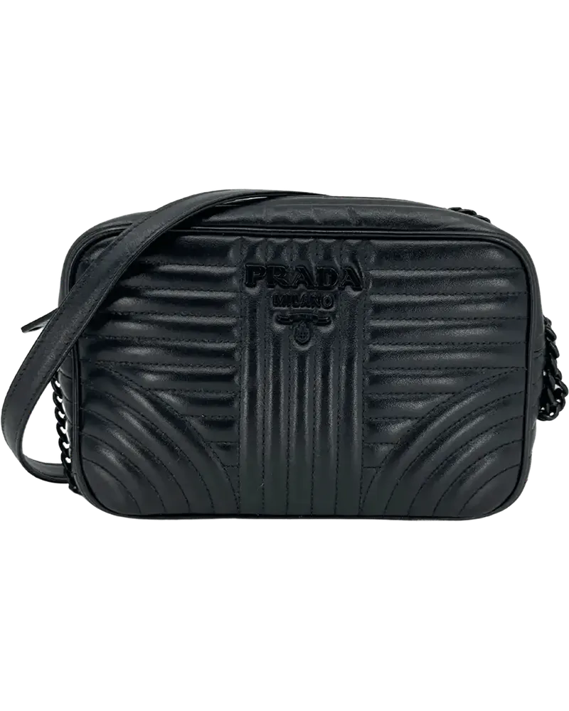 Prada Hobo Bags  Camera Bag All Black Edition / very good schwarz Schwarz