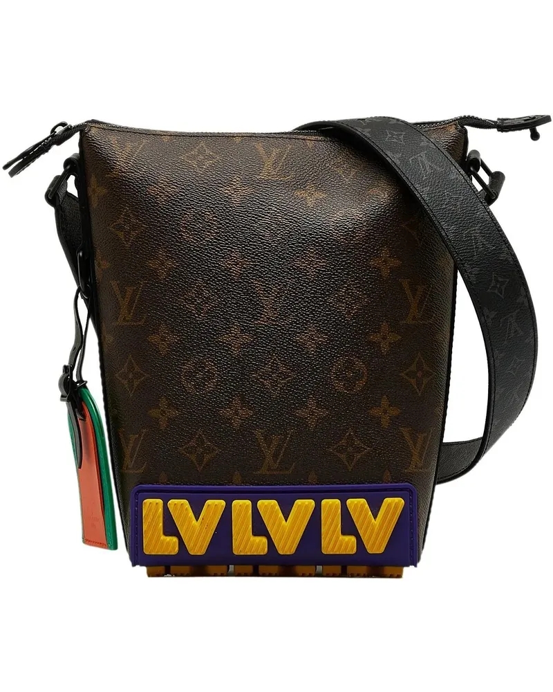Louis Vuitton Hobo Bags 2021-2023 Monogram LV Rubber Cruiser braun Braun