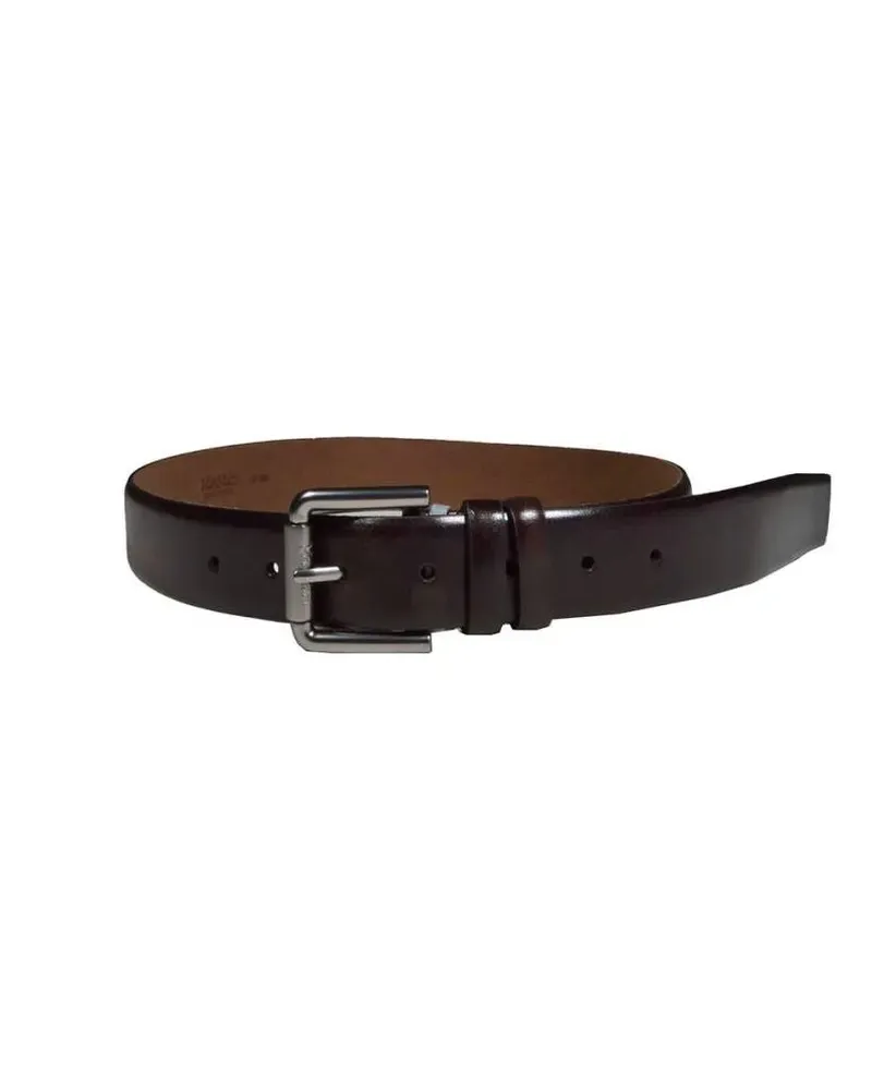 Max Mara Gürtel Weleather35 Belt In Brown Buffered Leather schwarz Schwarz