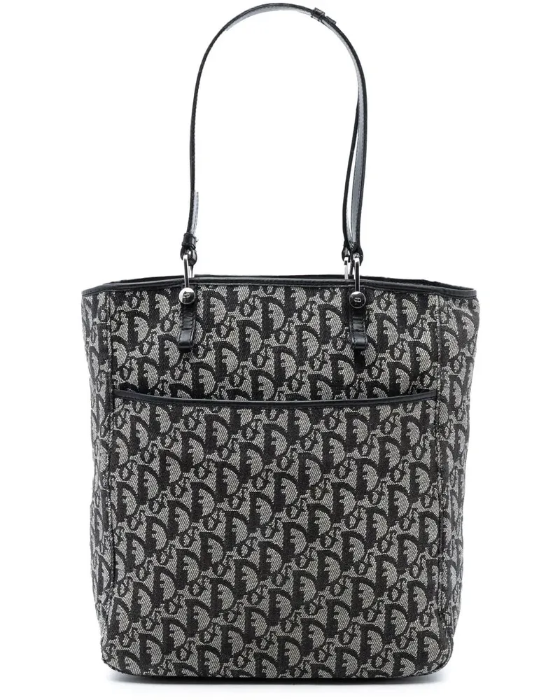 Dior Shopper Diorissimo Trotter Canvas Tote schwarz Schwarz